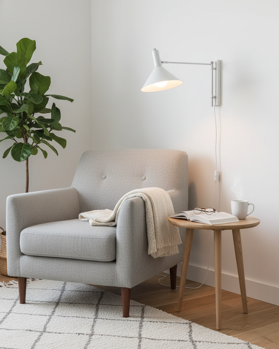 Steckbare Wandleuchte Nella