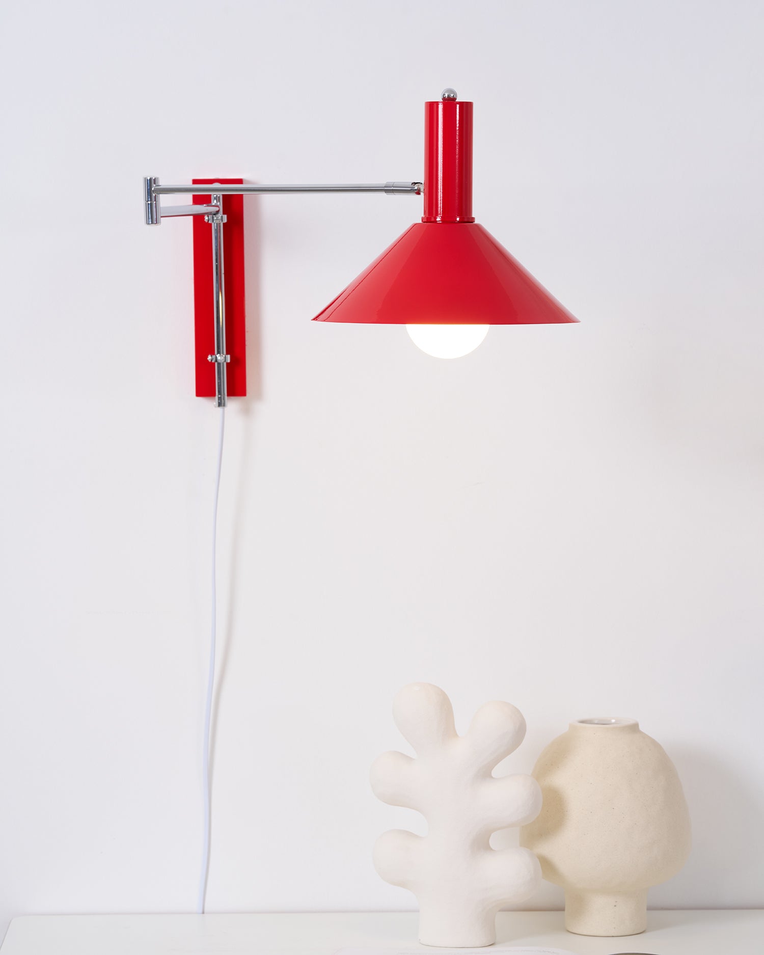Steckbare Wandleuchte Nella