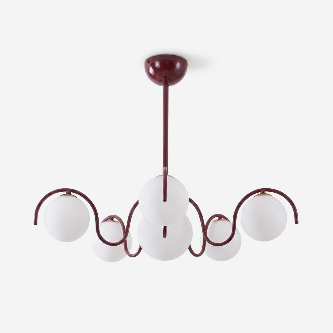 Skulpturaler Kronleuchter Ororel