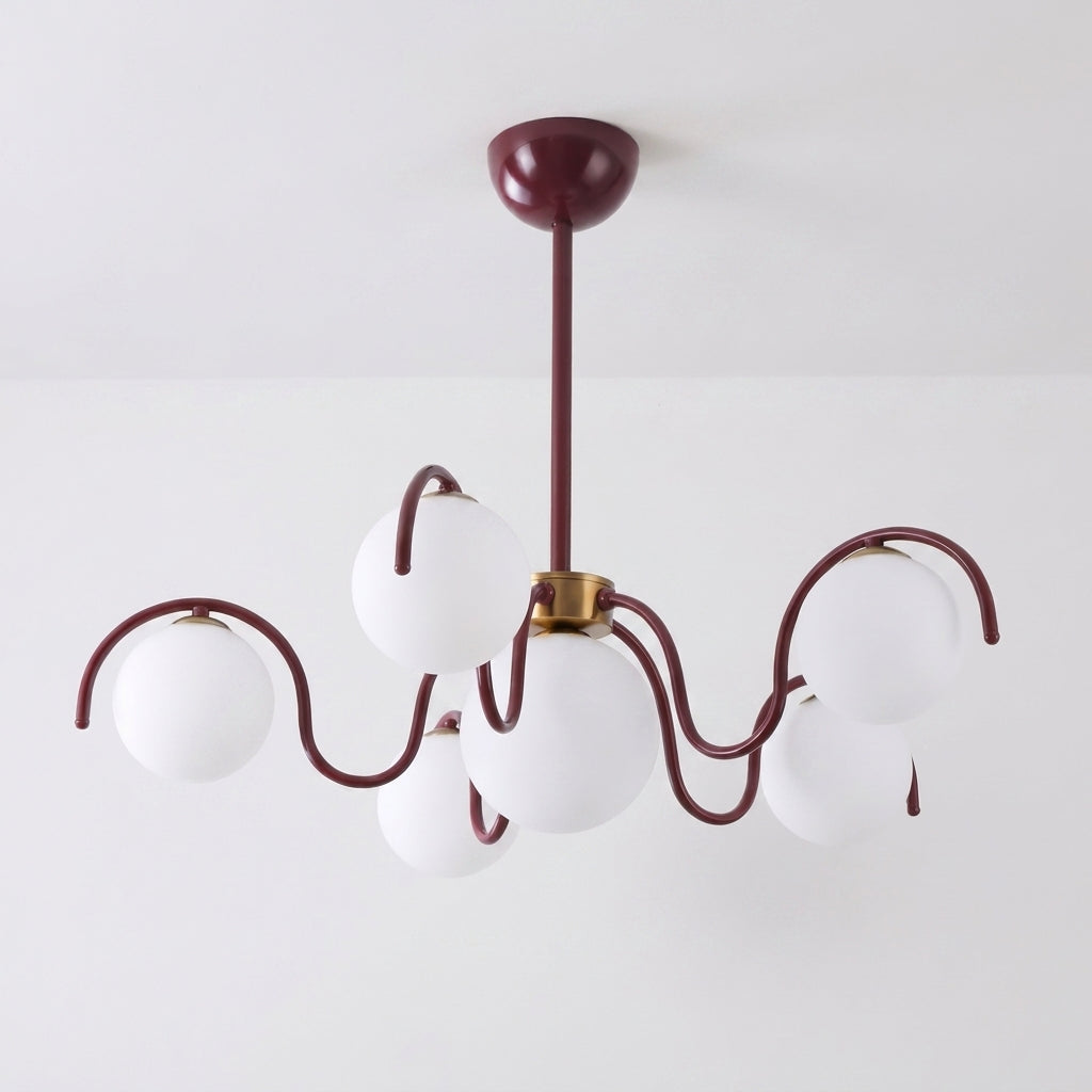 Skulpturaler Kronleuchter Ororel