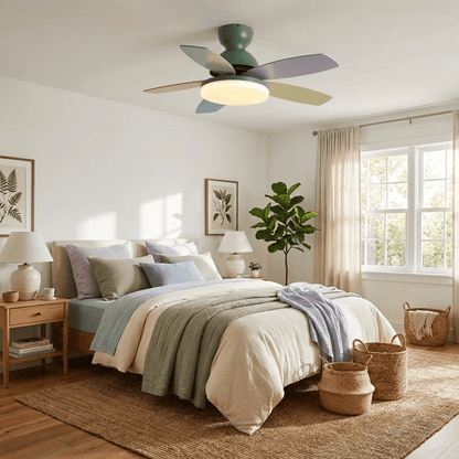Moderne Deckenventilatorleuchte Lareo