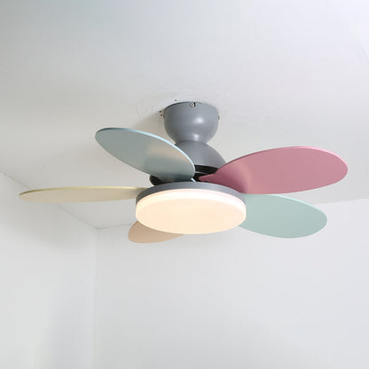 Moderne Deckenventilatorleuchte Lareo