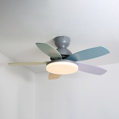 Moderne Deckenventilatorleuchte Lareo