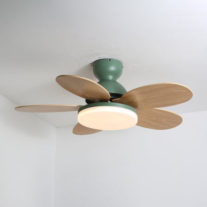Moderne Deckenventilatorleuchte Lareo