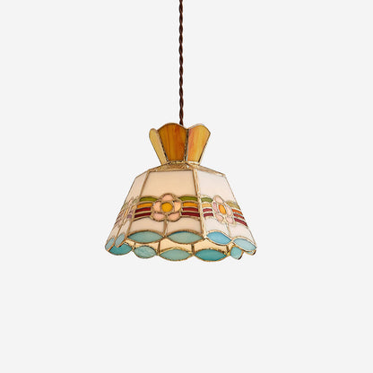 Vintage Pendelleuchte Theosose