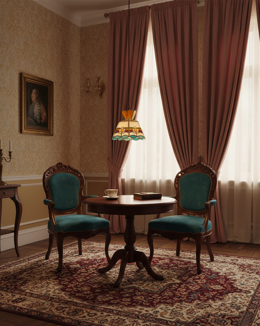 Vintage Pendelleuchte Theosose