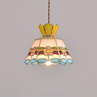 Vintage Pendelleuchte Theosose