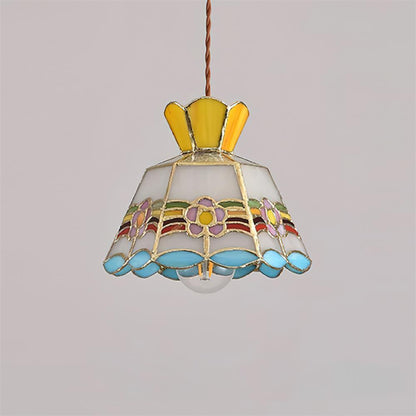 Vintage Pendelleuchte Theosose