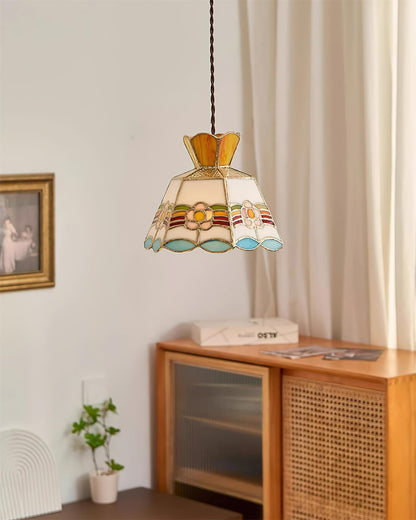 Vintage Pendelleuchte Theosose