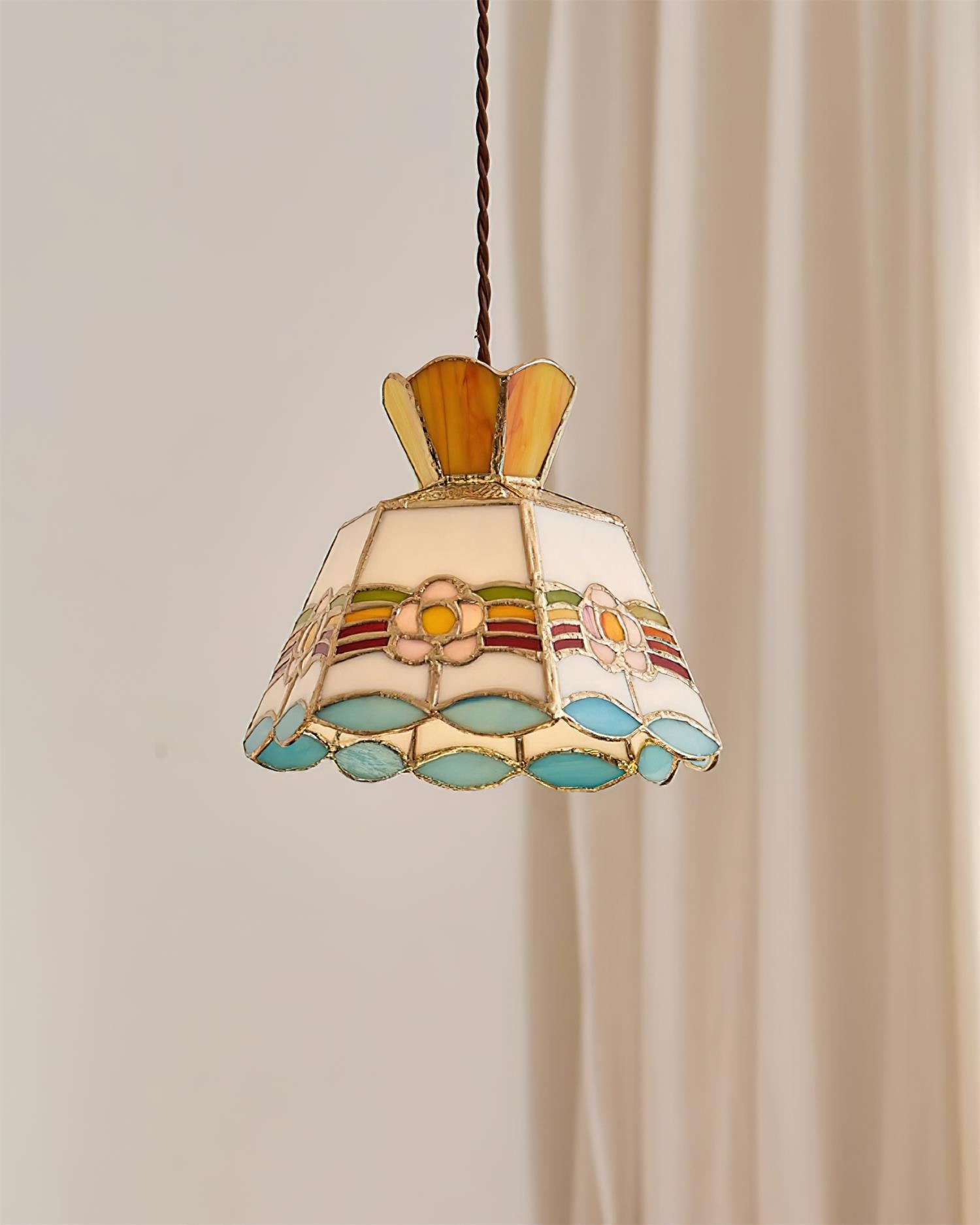 Vintage Pendelleuchte Theosose