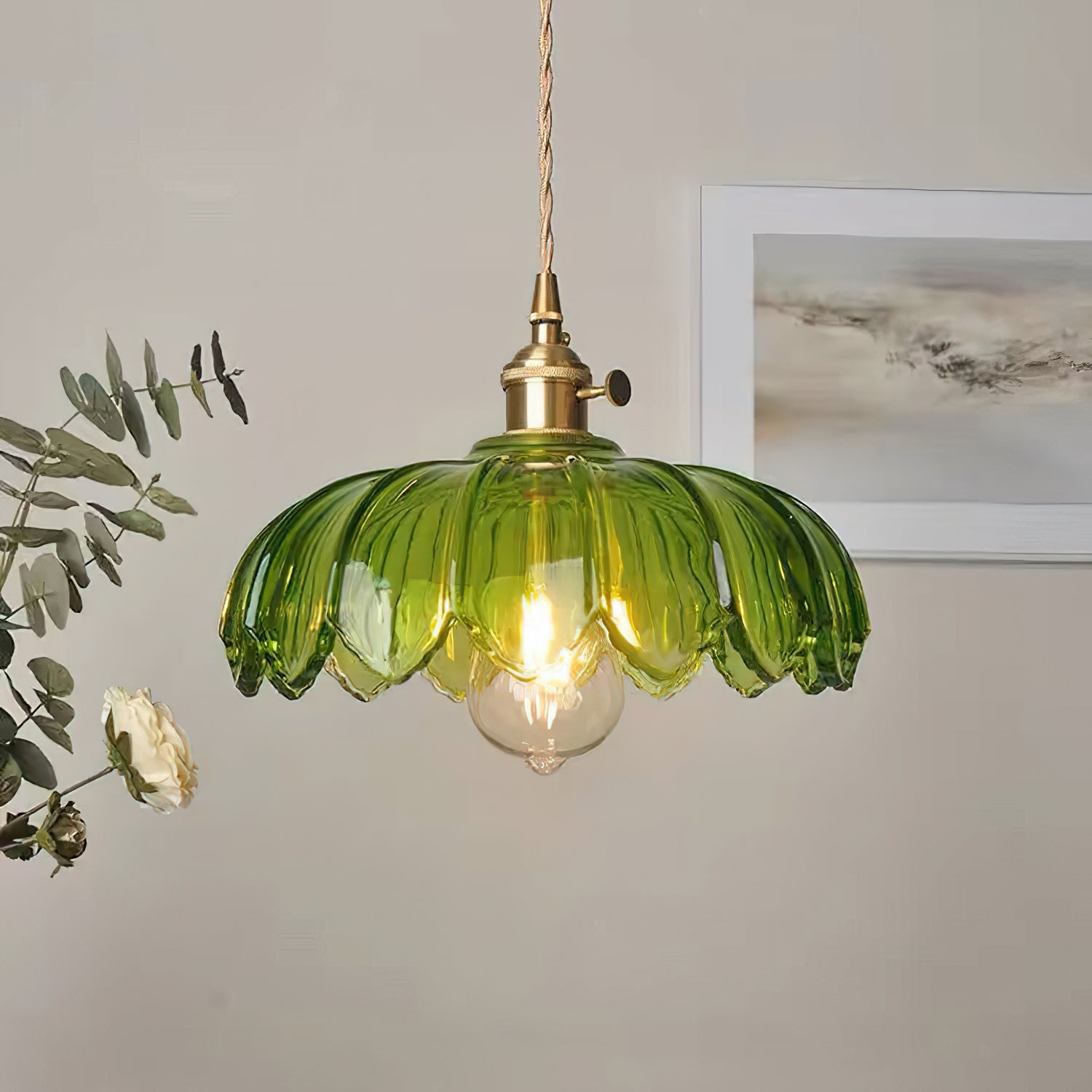 Vintage Pendelleuchte Versi