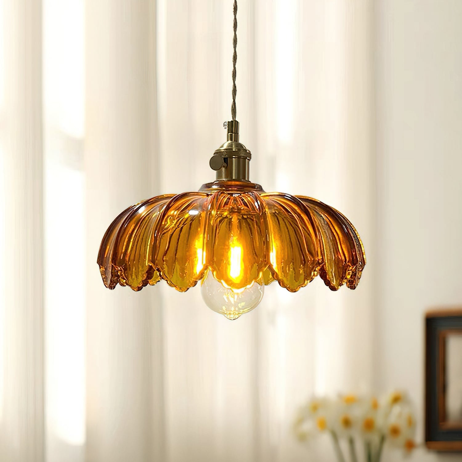Vintage Pendelleuchte Versi