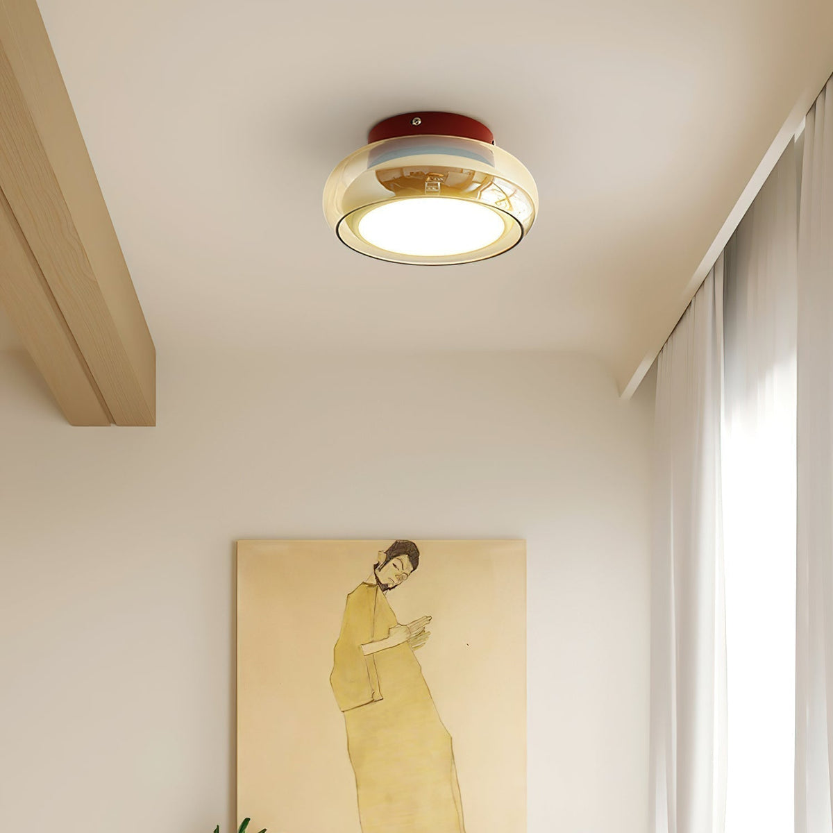 Retro Deckenleuchte Corelle