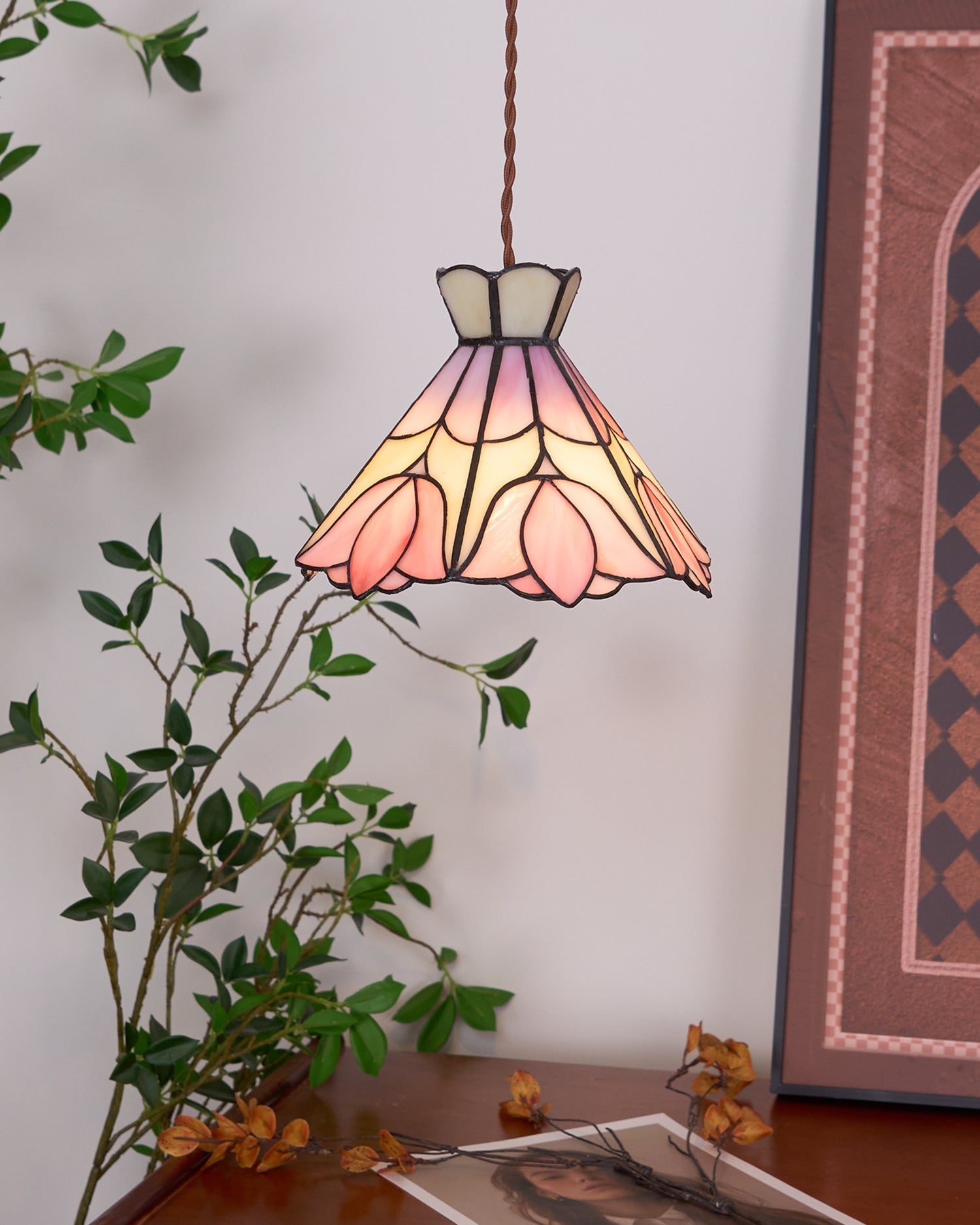 Vintage Pendelleuchte Mirar