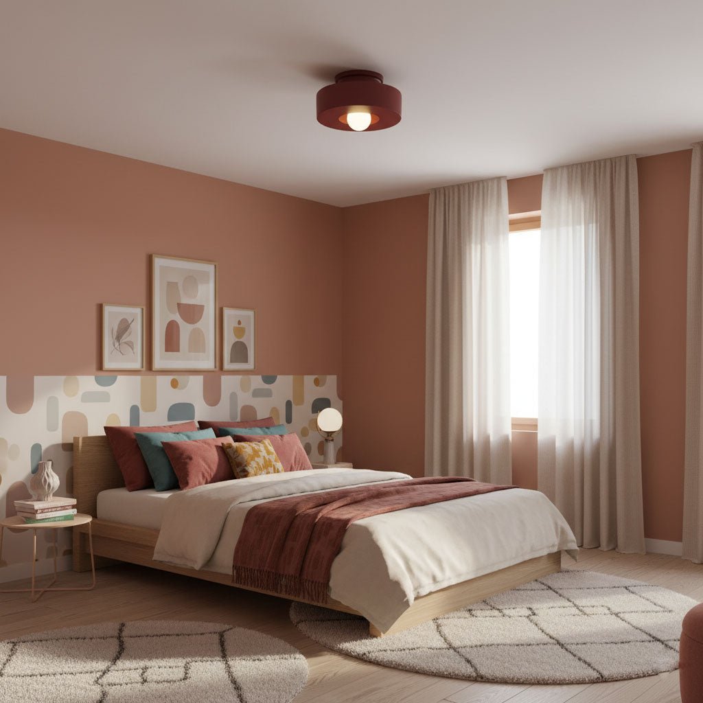 Zylindrische Deckenleuchte Fiose