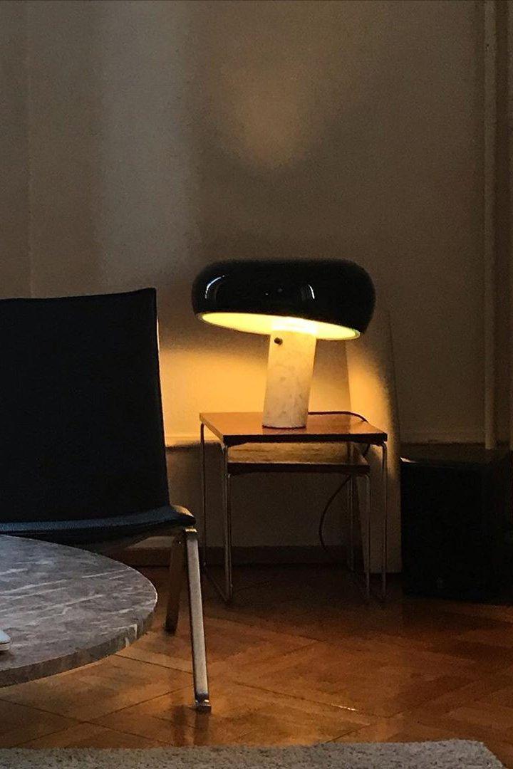 Pilzförmige Tischleuchte Galre