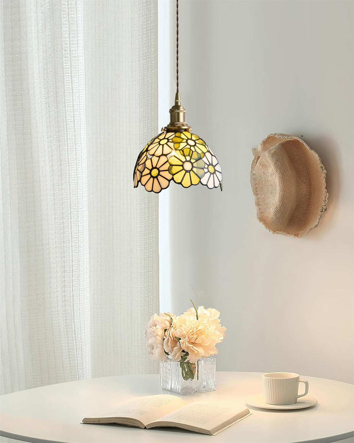 Florale Pendelleuchte Dordoral