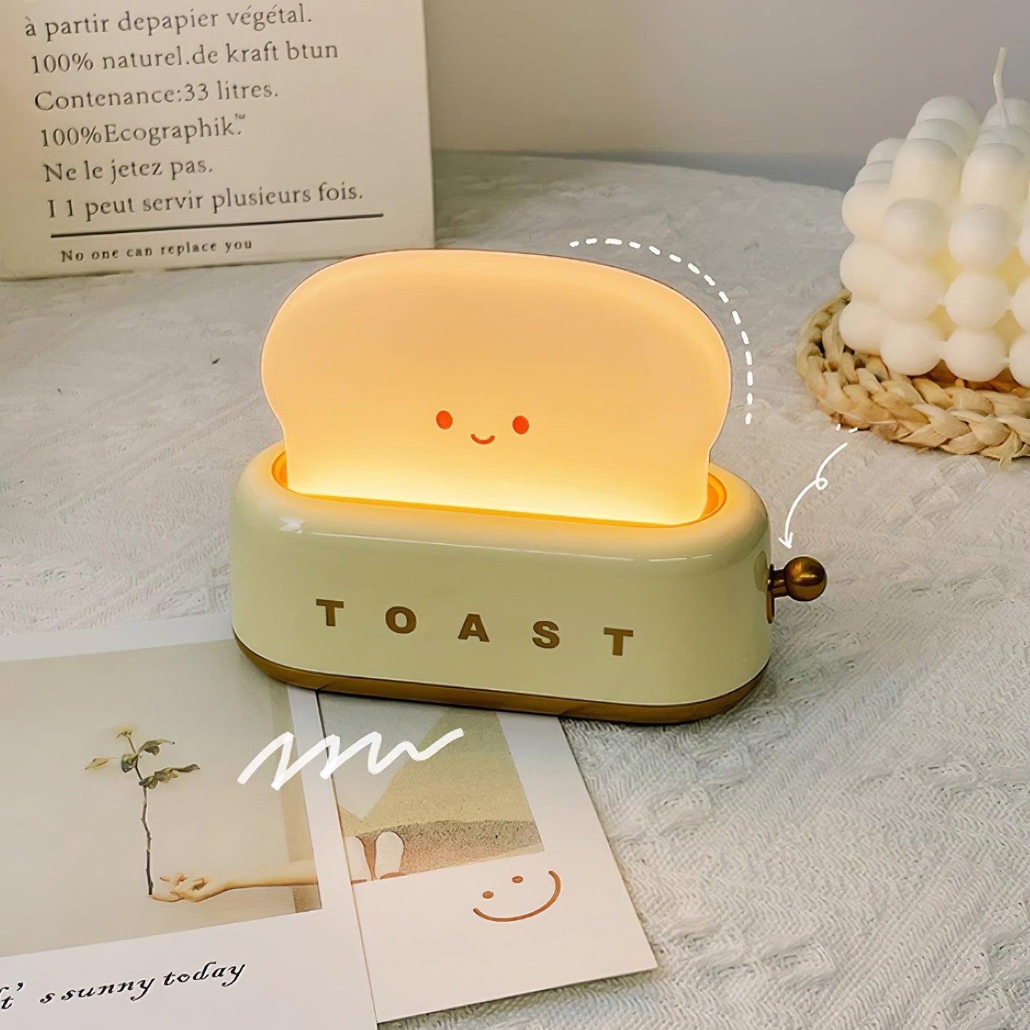 Tischleuchte Lumviis Toaster
