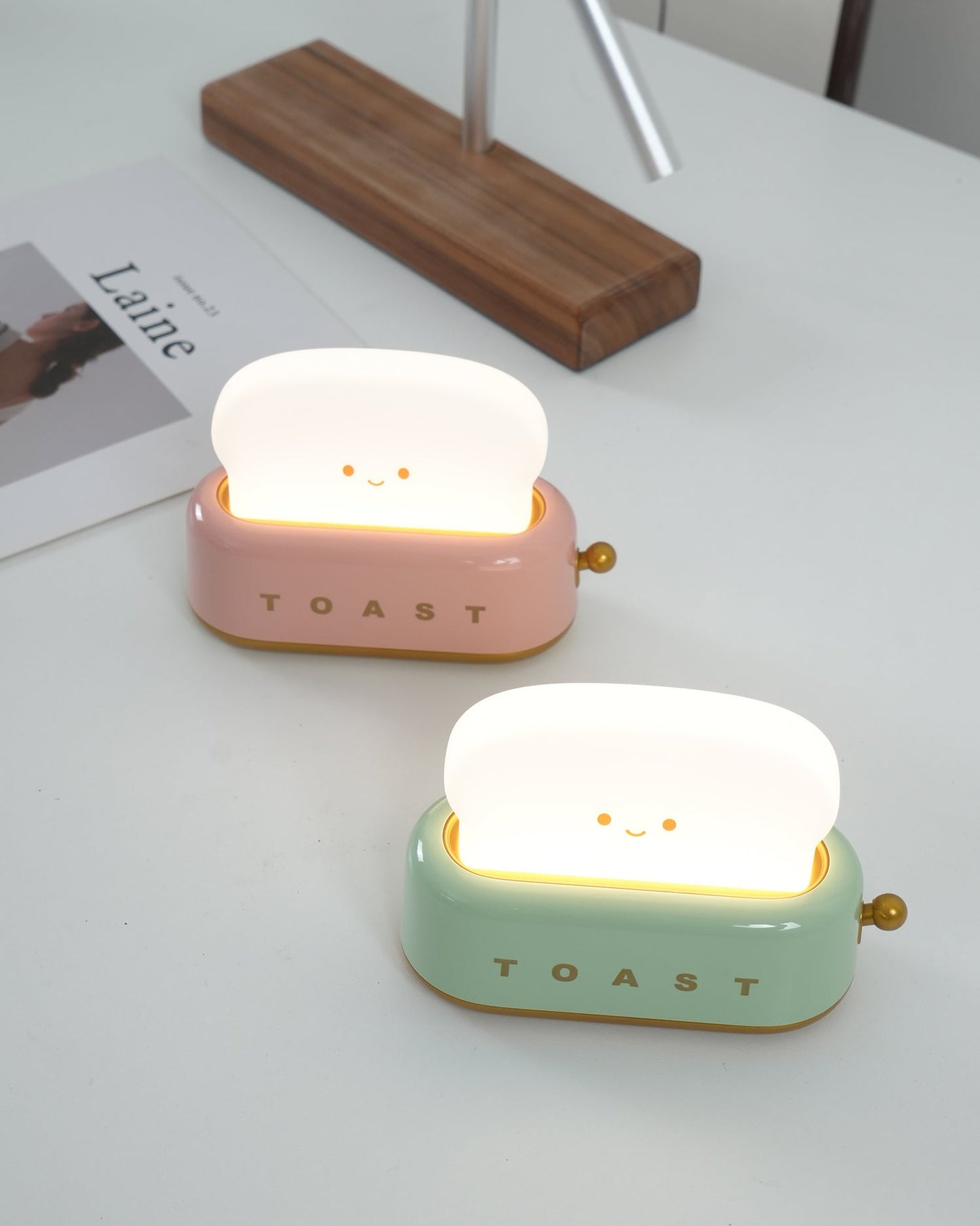 Tischleuchte Lumviis Toaster