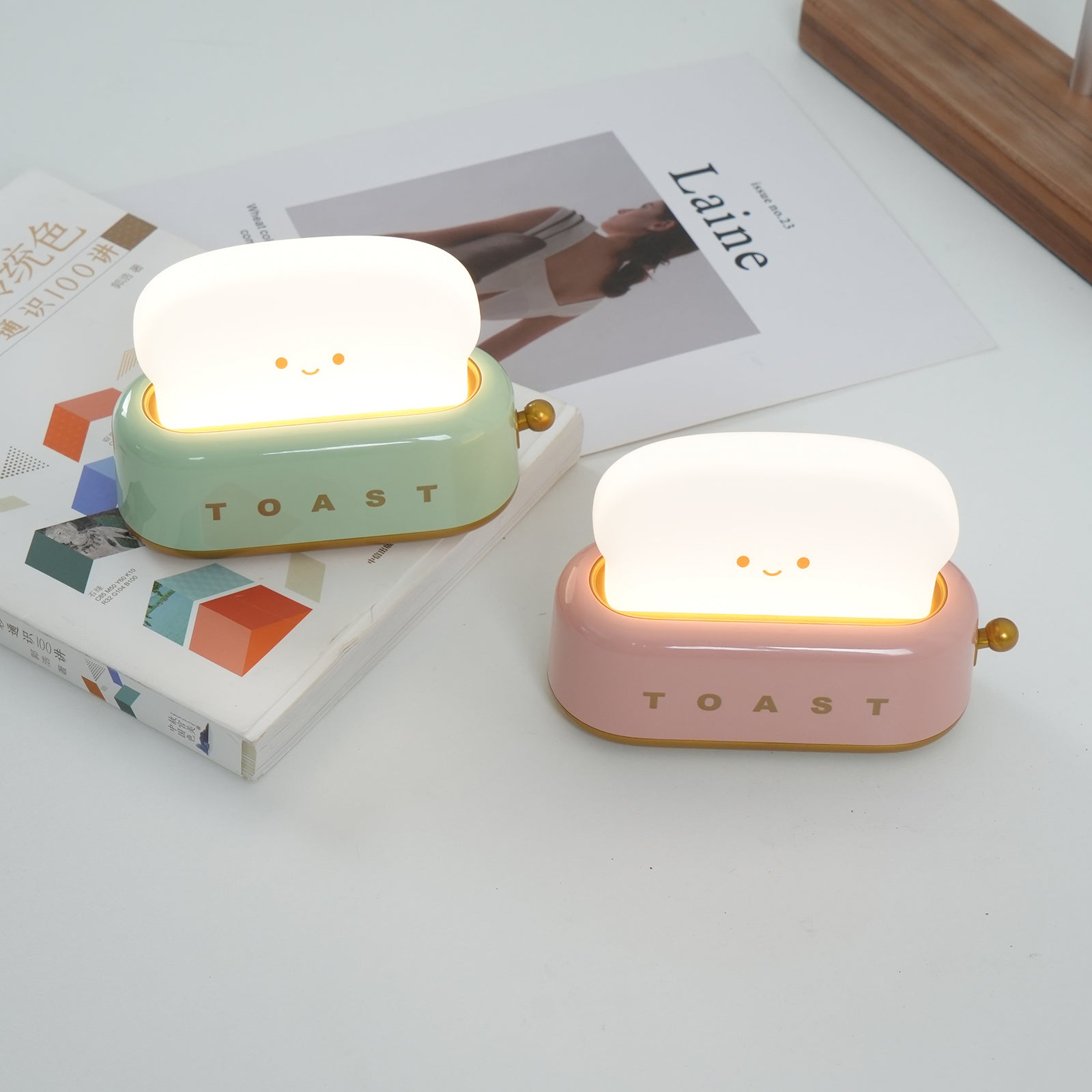 Tischleuchte Lumviis Toaster