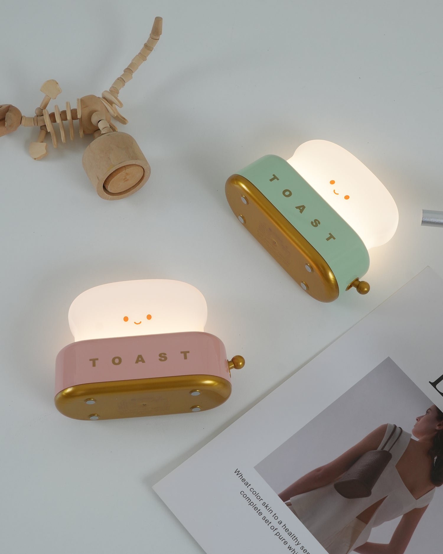 Tischleuchte Lumviis Toaster