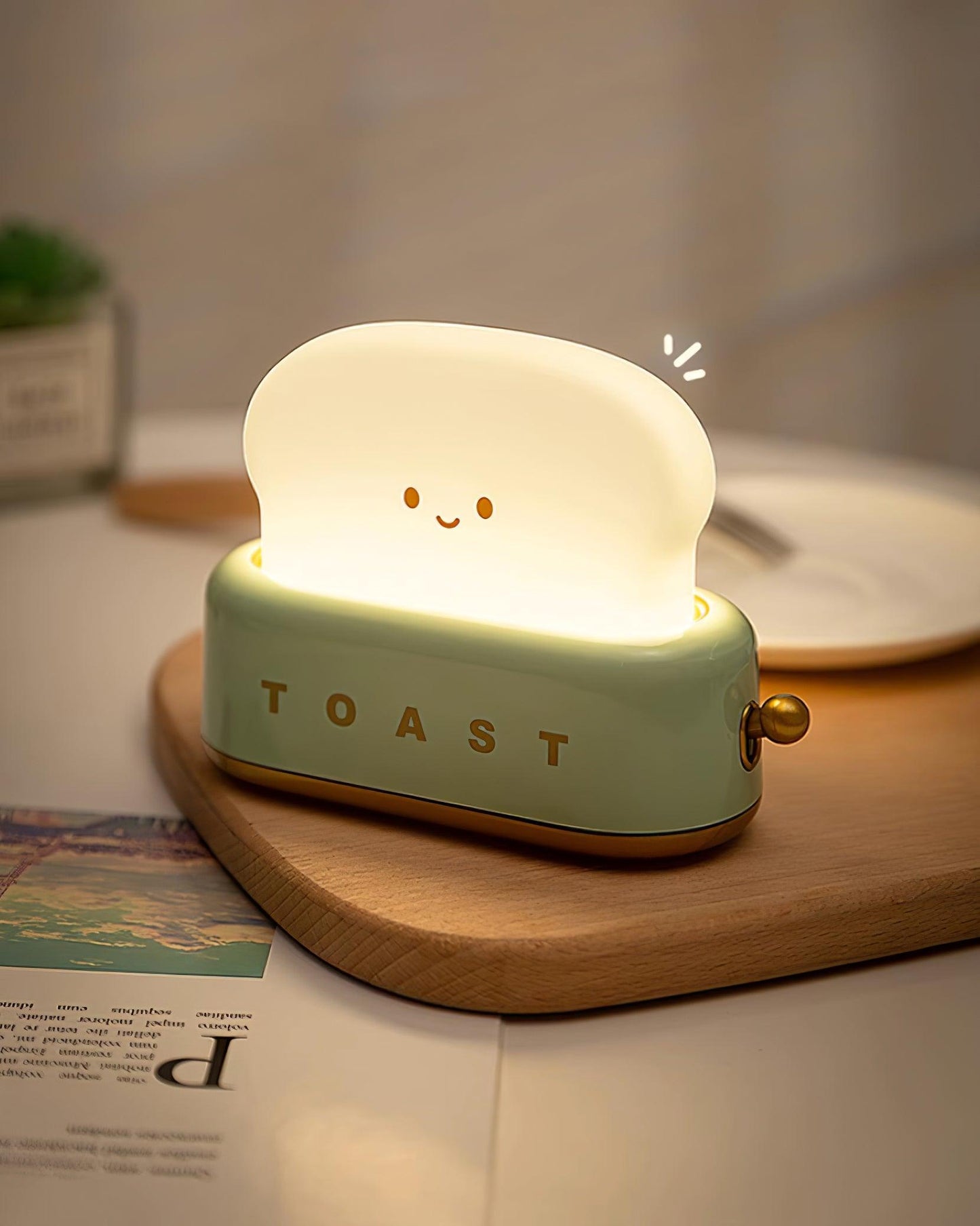 Tischleuchte Lumviis Toaster