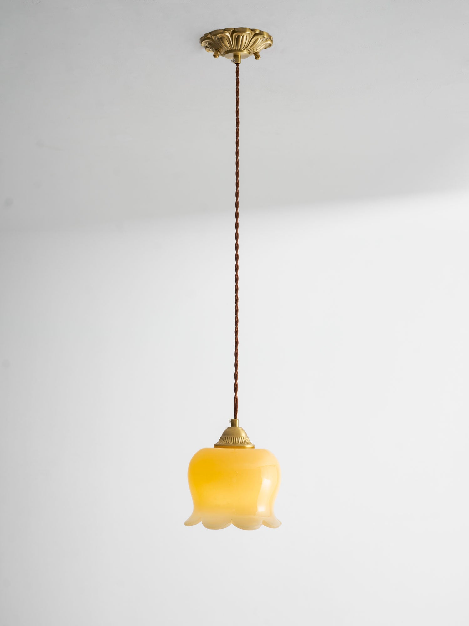 Florale Pendelleuchte Falvi