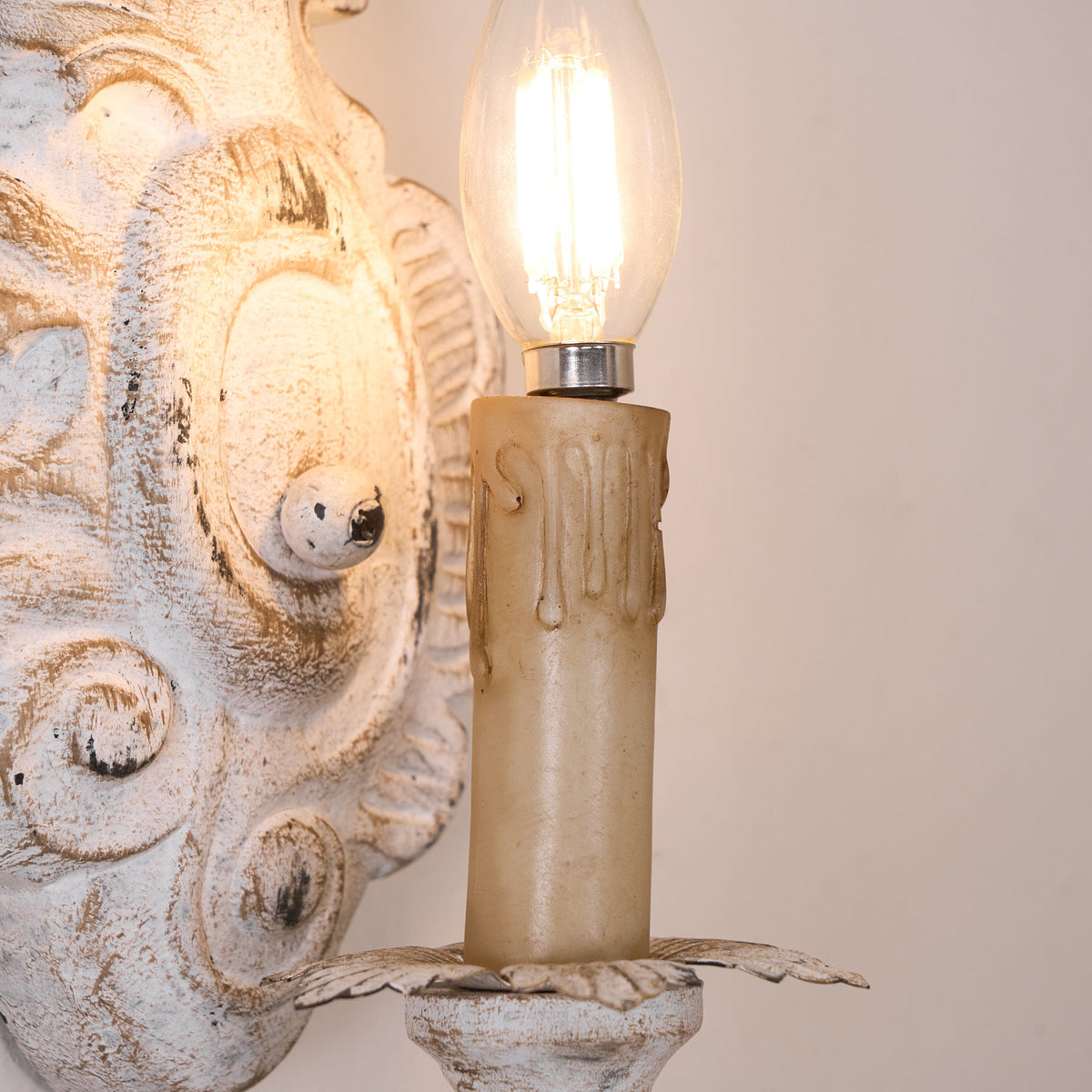Vintage Wandleuchte Berte