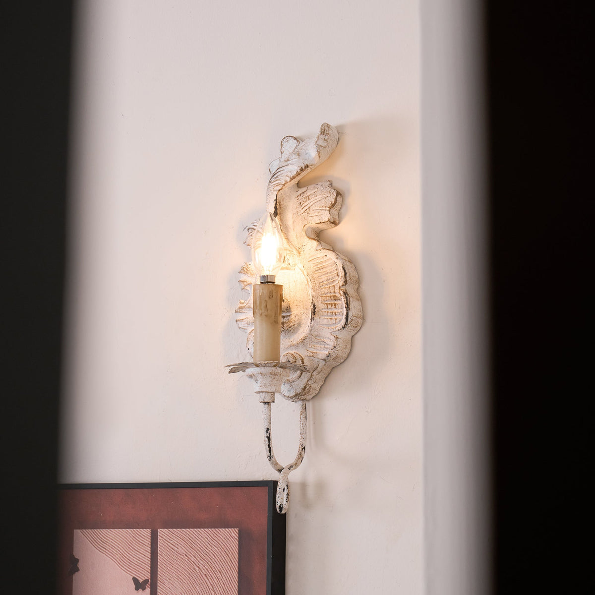 Vintage Wandleuchte Berte