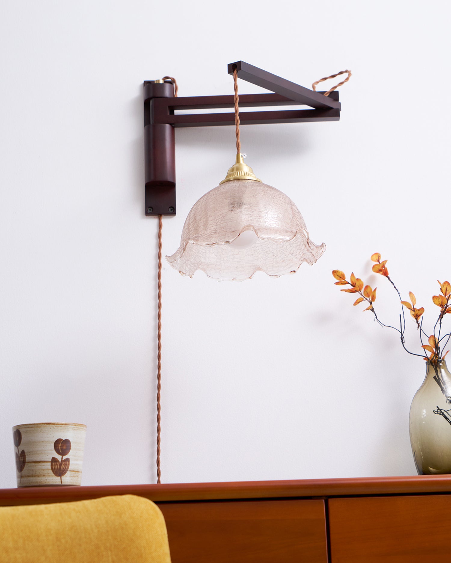 Vintage Wandleuchte Veltaeur