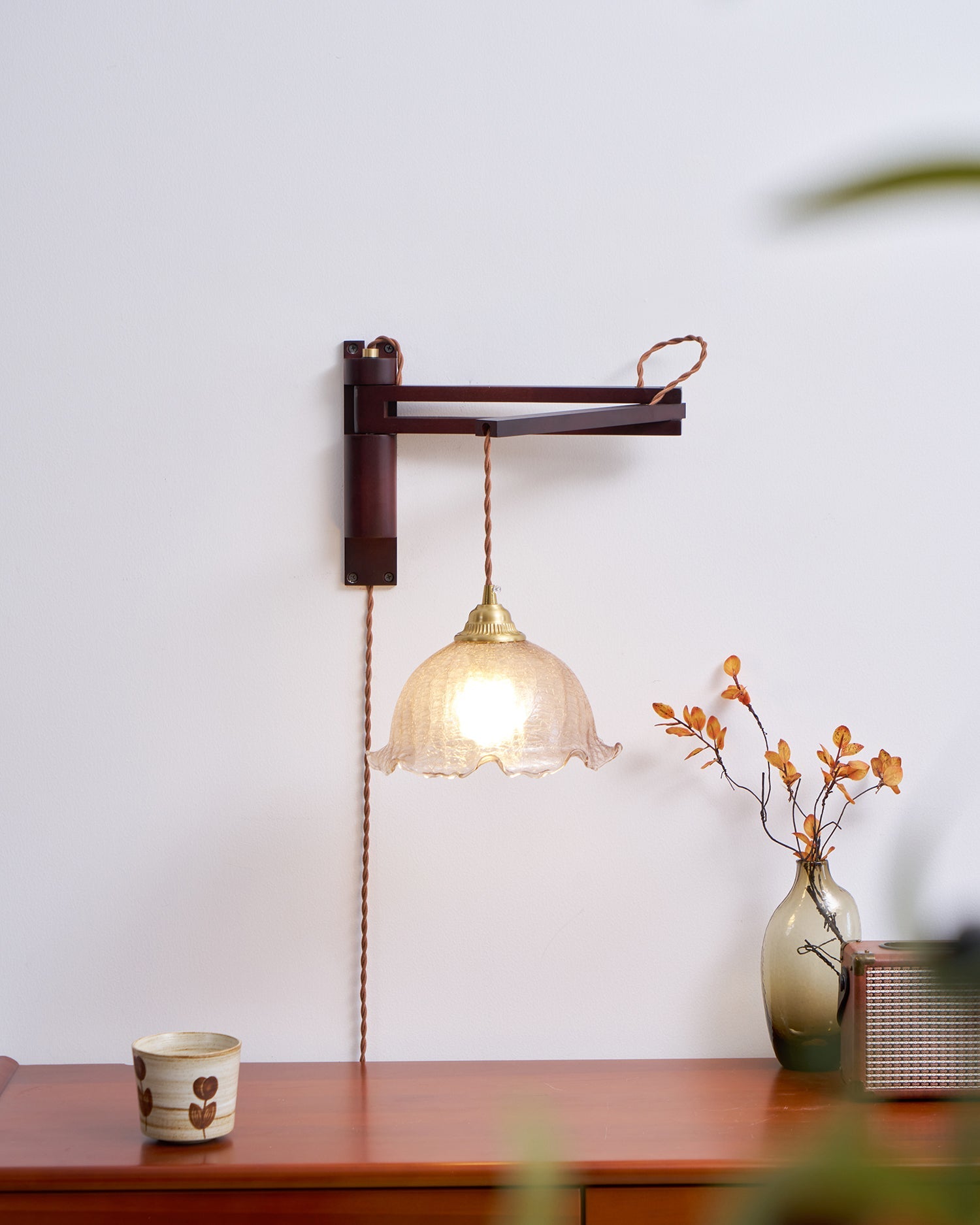 Vintage Wandleuchte Veltaeur