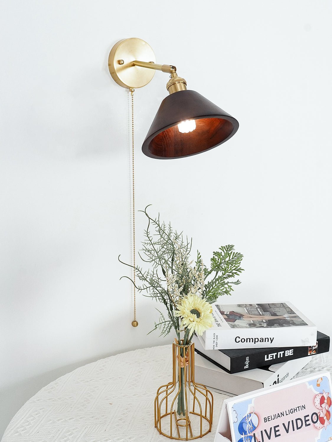 Vintage Wandleuchte Terer