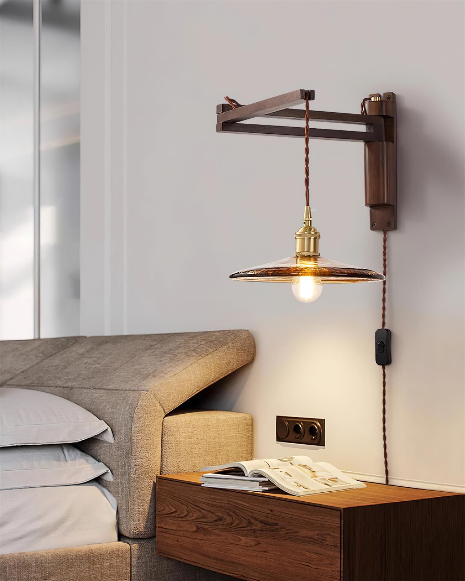 Vintage Wandleuchte Veltaeur