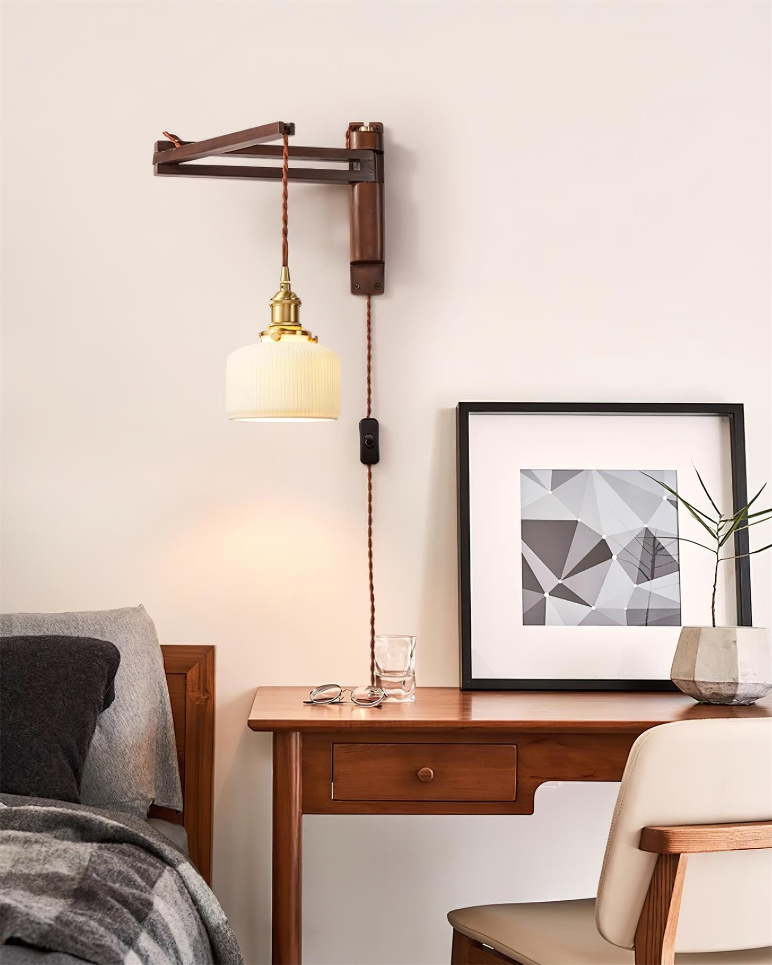 Vintage Wandleuchte Veltaeur