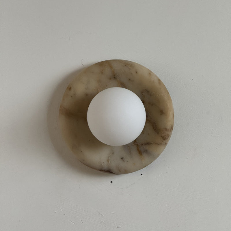 Runde Wandleuchte Ellino