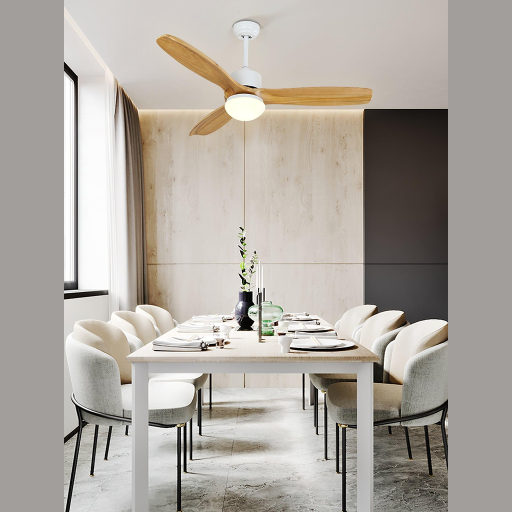 Moderne Deckenventilatorleuchte Fioeli