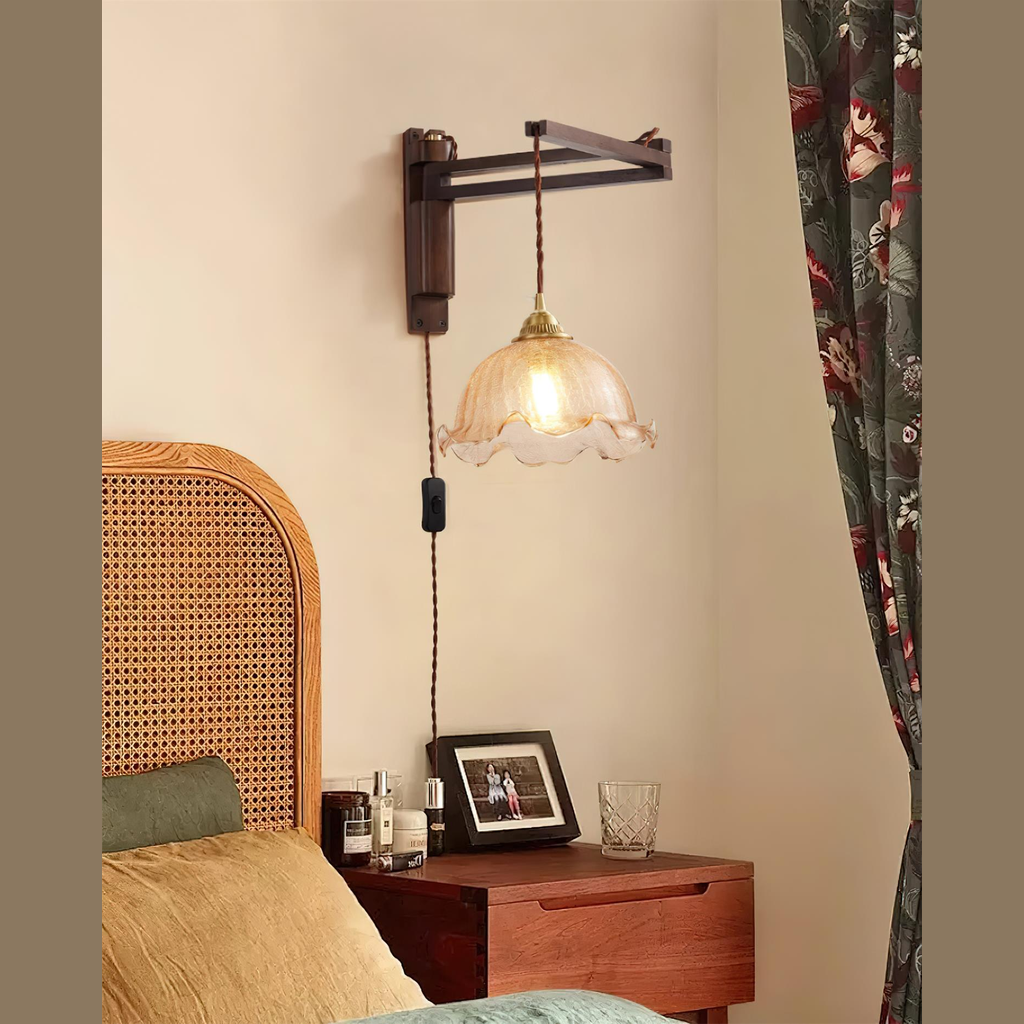 Vintage Wandleuchte Veltaeur