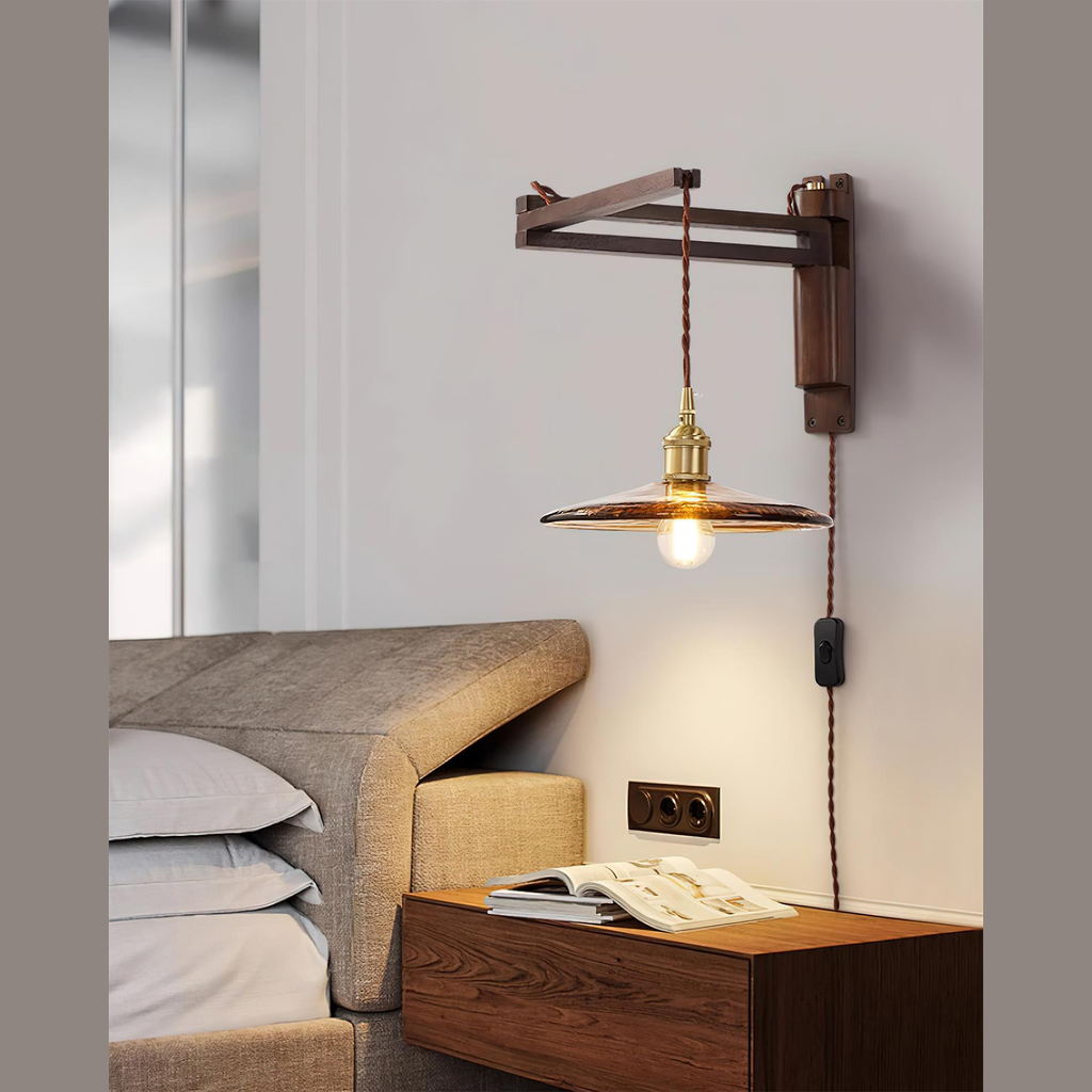 Vintage Wandleuchte Veltaeur